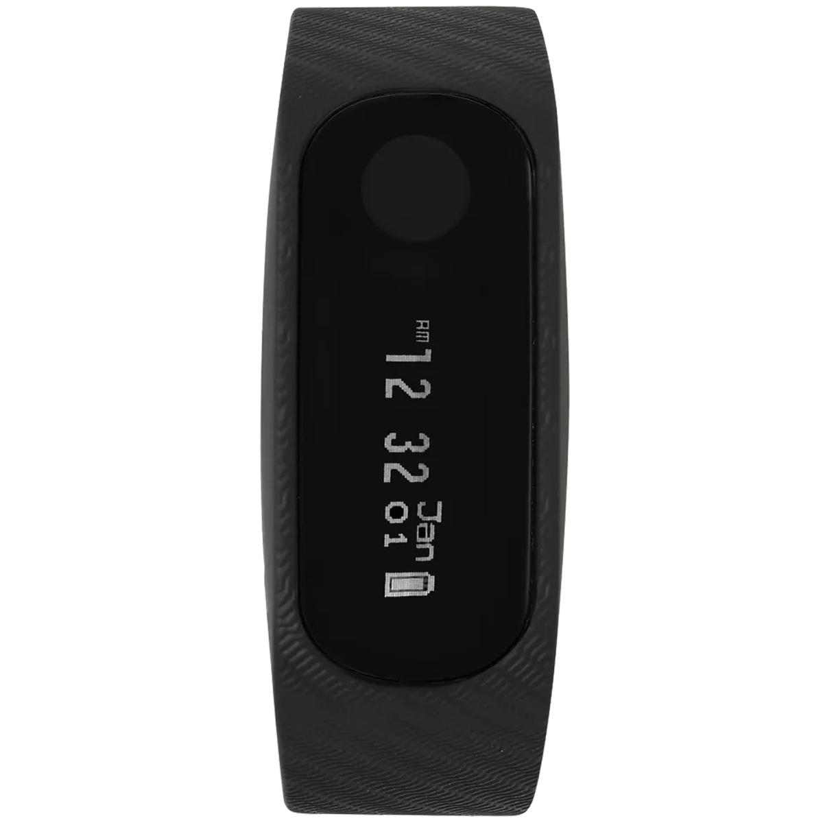 reflex 2.0 smart band in midnight black with neon green accent